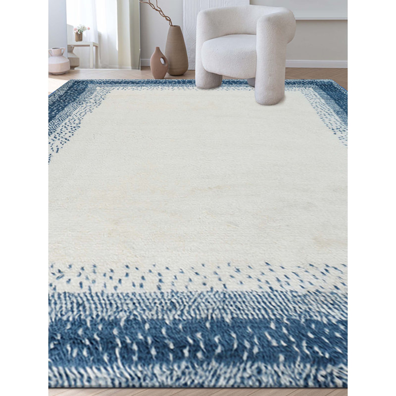 Wool Area Rug, Rectangle 8' x 10'