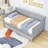 Twin Wooden Daybed with 2 Drawers-333067406