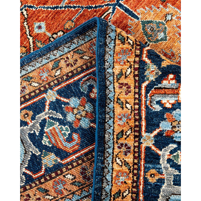 Serapi One-of-a-Kind 5' 9" X 9' 0" Hand Knotted Area Rug