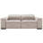 Canyonville Microfiber Sofa In Light Gray