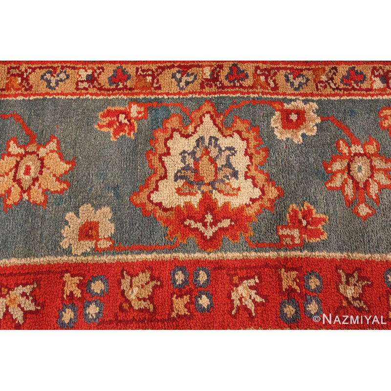 Tapis carré irlandais antique Donegal