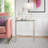 Genevieve Glass Top End Table-1099945642