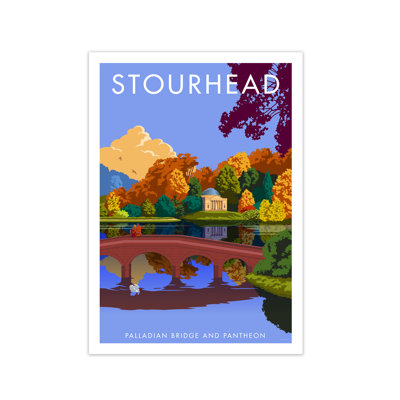 Stourhead by Stephen Millership - Print