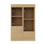 Combinaison d'armoire murale avec porte à fermeture douce et tablette ouverte