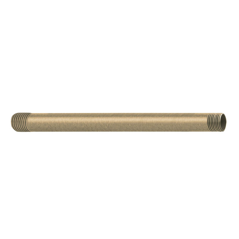 Bras de douche droit 12 po, Bronze brossé