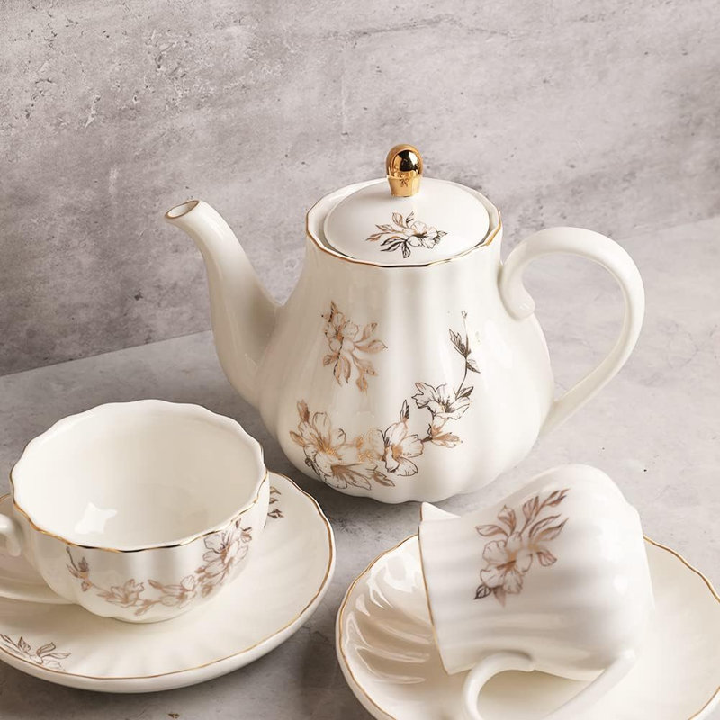 British Royal Series Porcelain Tea Set