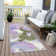 Machine Washable Indoor/Outdoor Xhevrie Lavender Rug