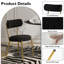 Ensemble de salle à manger rectangulaire à double piédestal avec table de salle à manger de style crème-301154031-299976010-299976012