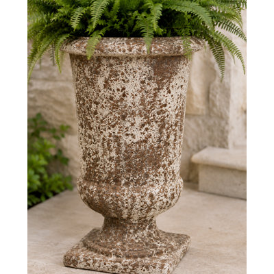 19 in. Tall Urn - Baltic White