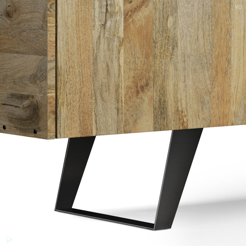 Lowry - 72" TV Media Stand, Light Brown