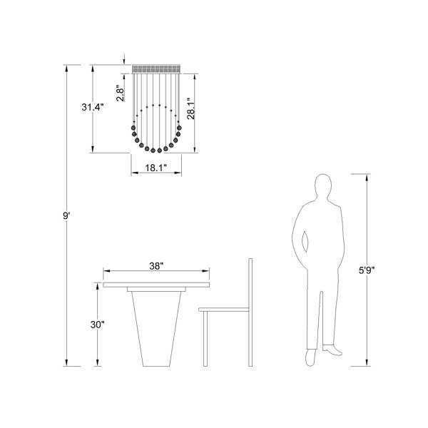 Dimensions du produit