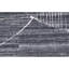 Tapis gris anthracite noué à la main de haute qualité-106402895