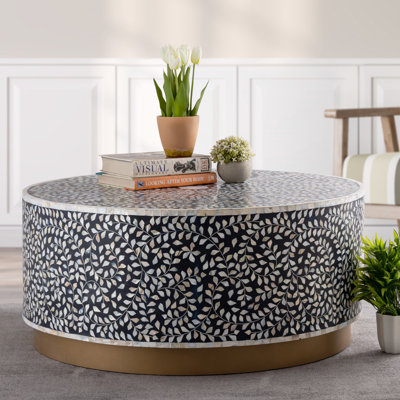 Table basse Luxe bleu marine