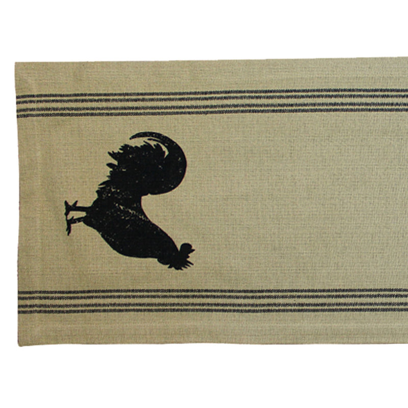 Chemin de table Rosalind Wheeler Farmhouse Rooster, Avoine