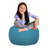 Bean Bag Chair for Kids, Teens, and Adults - Filled with Soft Beads, Includes Removable and Machine Washable Cover - Multiple Colors, Sizes and Fabrics including Soft Nylon & Canvas with Patterns-1785356745-1782650935