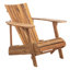 Chaise Adirondack en bois massif Sesco-600261346