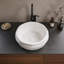 Lavabo vasque de salle de bain circulaire 3D