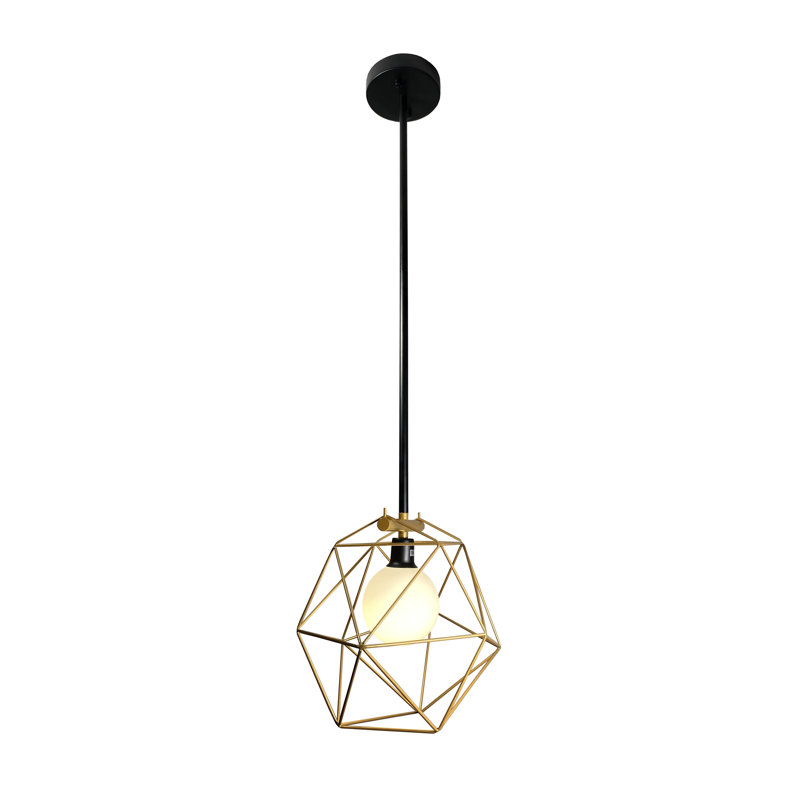 Luminaire suspendu géométrique 1 lumière Yumil