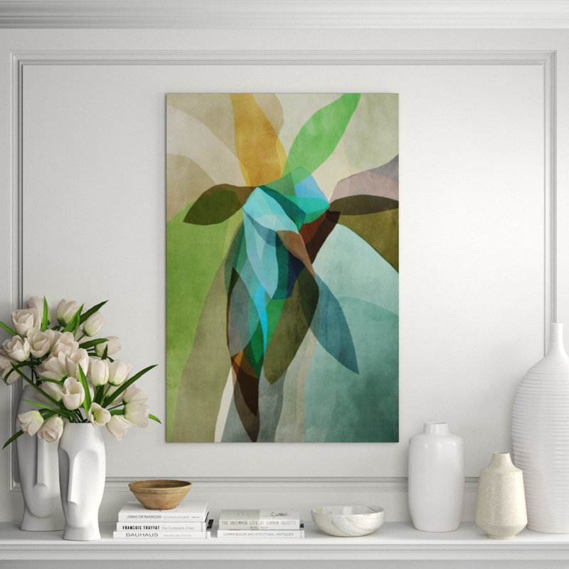 Deepest Thoughts Painting by Sofia Fox, Glass Coat, 45" H x 30" W
