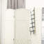 Paravent 3 panneaux, écran d'intimité pliant de 6 pi de hauteur, cloison en bois autoportante tissée à la main pour bureau à domicile, chambre à coucher, blanc-31230685-127659248-127659249