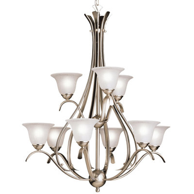 Cayman 9 - Light Tiered Chandelier