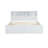 King Size Storage Platform Bed with 6-Shelf Headboard, USB Charging & 2 Drawers-51010649