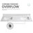 Cholena 84 Inch Bathroom Vanity With Double Sinks-847098800-847060324