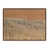Rustic Walnut Canvas Floater Framed