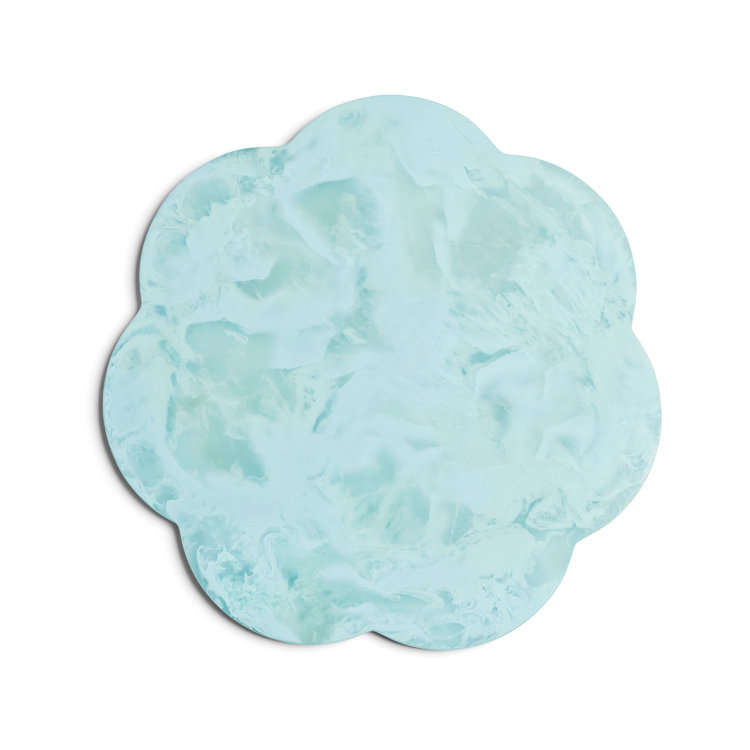 Scallop Resin Board Blue