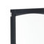 Armoire de rangement pour salle de bain de 63 po de hauteur avec portes en verre, deux tiroirs et tablettes réglables, panneau de fibres à densité moyenne, peint en noir - pour exposer vos articles préférés-761247821