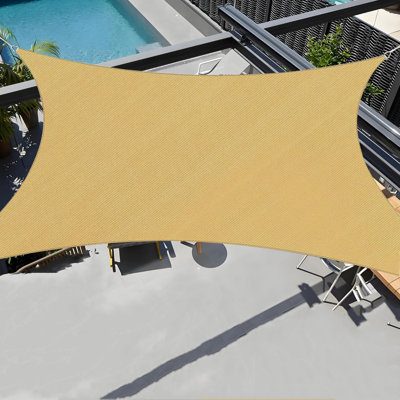 Outdoor Sun Shade Sail,Durable,Heavy Duty,Permeable,Sand