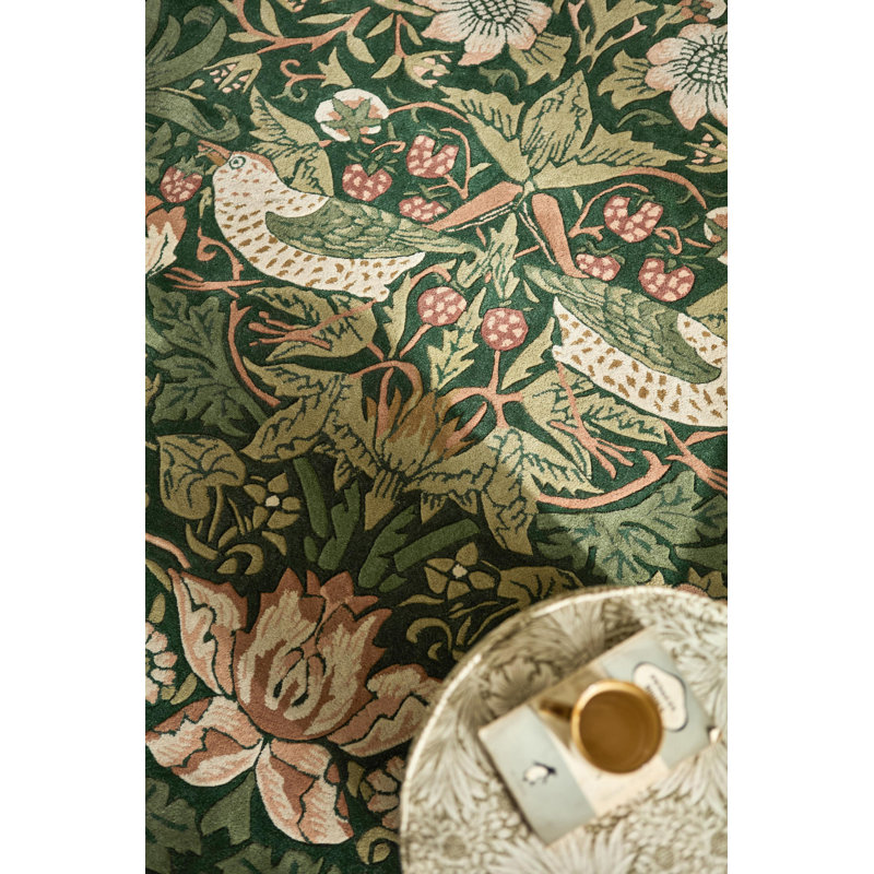 Hand Tufted Wool Area Rug in Forest, Rectangle 8'2" x 11'6"