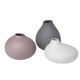 Nona Porcelain Table Vase 3 Piece Set