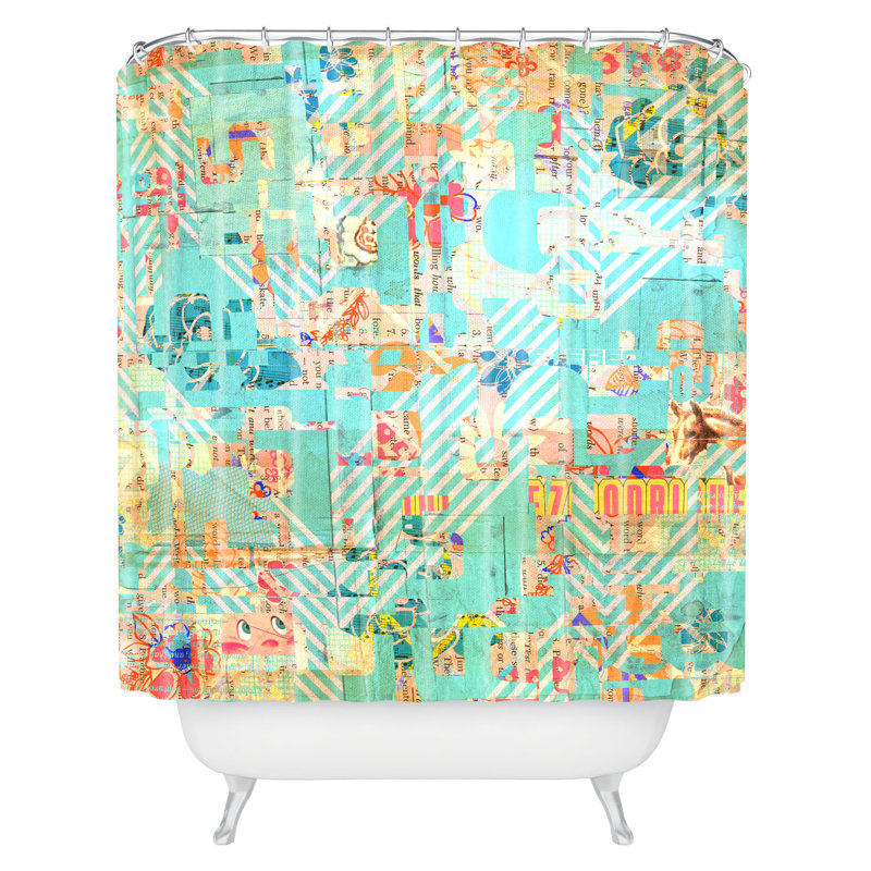 MIK 42 Modern Shower Curtain