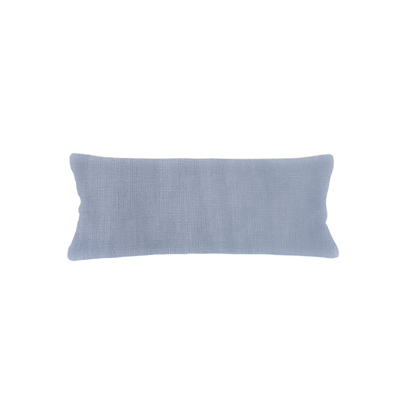 Coussin en lin bleu ciel 13x30, Sky Blue