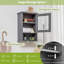Alyose Glass Wall Bathroom Cabinet-656542200
