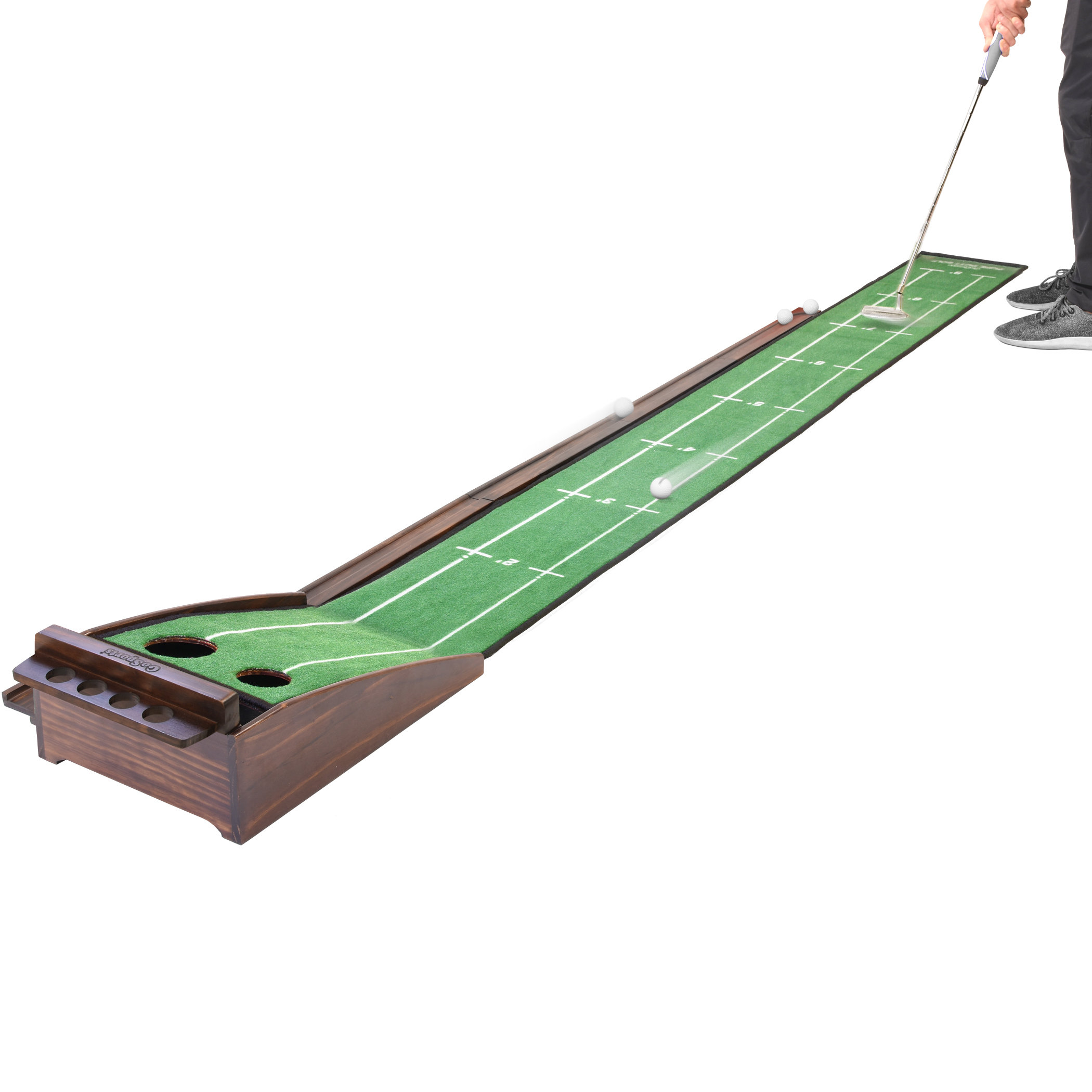 Golf Ramp GoSports Pure Putt Golf 9' Putting Green Ramp & Reviews | Wayfair