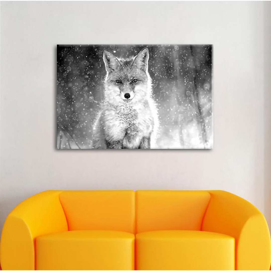 Fotodruck Red Fox in Winter