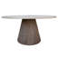 Sahara, table de salle à manger ronde avec 4 chaises