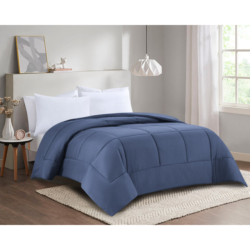 Édredon en duvet synthétique Swift Home Basic, Marine, Édredon très grand