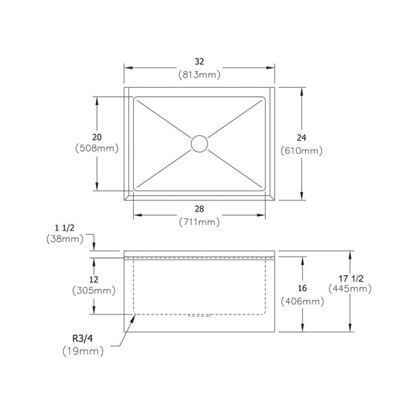 Dimensions du produit