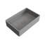 Lavabo de salle de bain rectangulaire en béton 19,68 pouces, finition gris moderne | Idée de cadeau