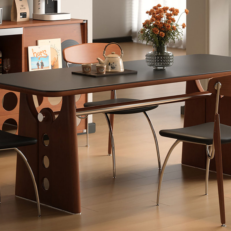 Table de salle à manger Mid-Century, 29.5"H x 55.1"L x 31.5"W