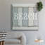 «Beach Sign IV», reproduction sur toile tendue-513150957