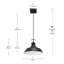 Luminaire suspendu d'extérieur 1 lumière Espute