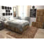 Tapis de la laine beige 5 pi 7 po x 7 pi 10 po one-of-kind-noué la à la main Nash