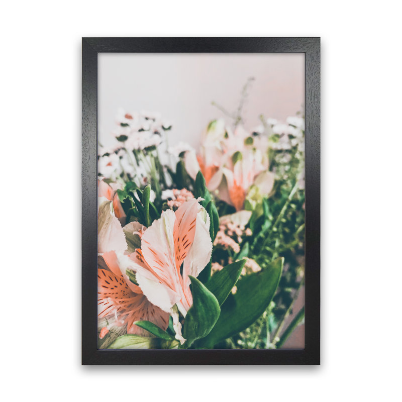 Flowers - Print, Black Framed, 60cm H x 42cm W x 3cm D