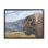 Paysage de campagne avec des bisons et des pâturages, paysage nuageux par Pam Britton - Peinture