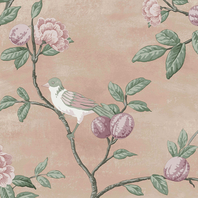 Laura Ashley Eglantine Wallpaper Roll, Blush