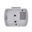 Quartz movement / Crystal Alarm Tabletop Clock in White